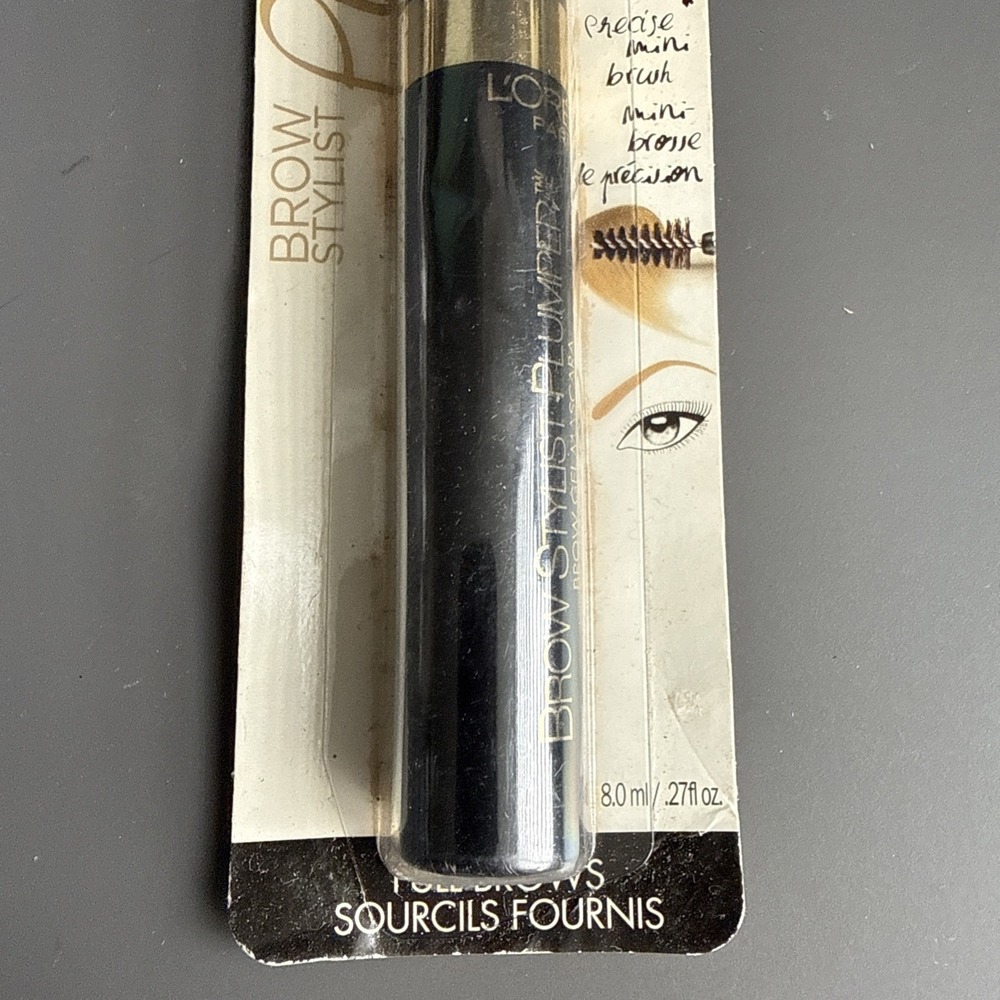 L'Oréal Brow Stylist Plumper Brow Gel Mascara 375 Light To Medium Sealed - Picture 3 of 5
